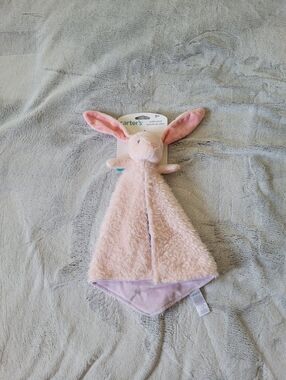 Carter's Cuddle Plush Lovey Bunny Rabbit Security Blanket Minky Pink Purple 2024